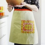 Block Pocket Apron