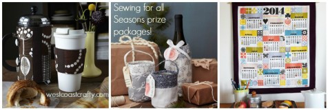 Sewing for all Seasons prize packages