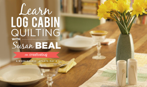 Log Cabin Quilting with Susan Beal – Creativebug