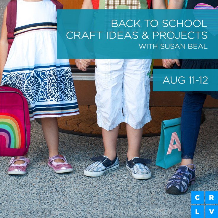 back to school crafts on creativeLIVE