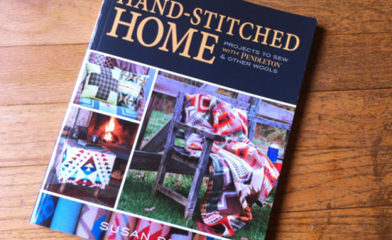 hand-stitched home – book release day!