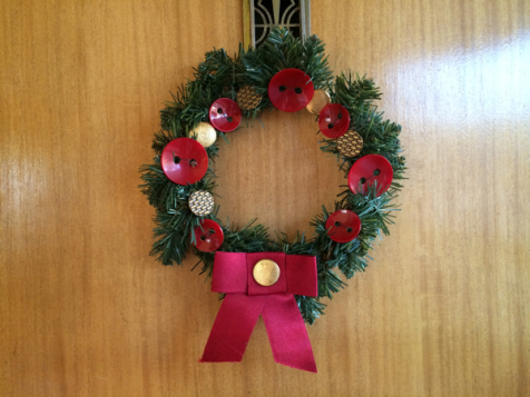 holiday wool wreath 13