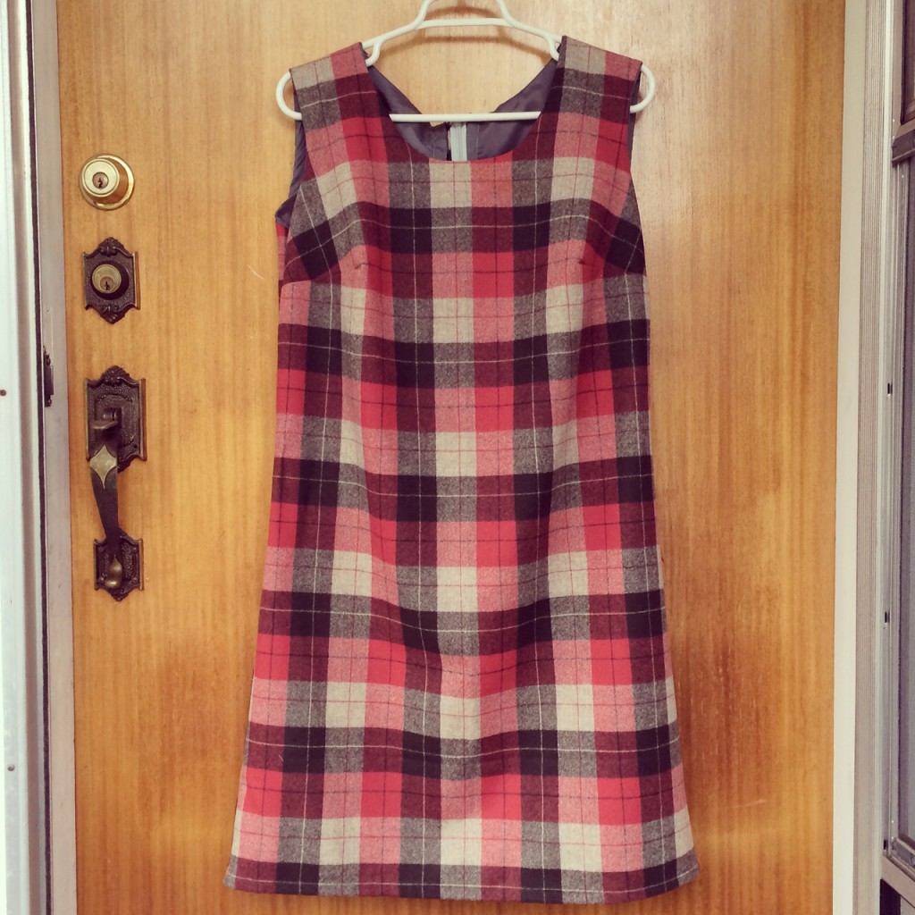 my Pendleton plaid Laurel dress!