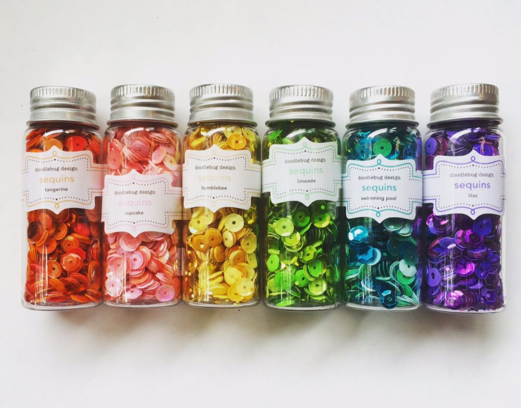 Six colors of sequins for Bead Sparkle! - west coast crafty