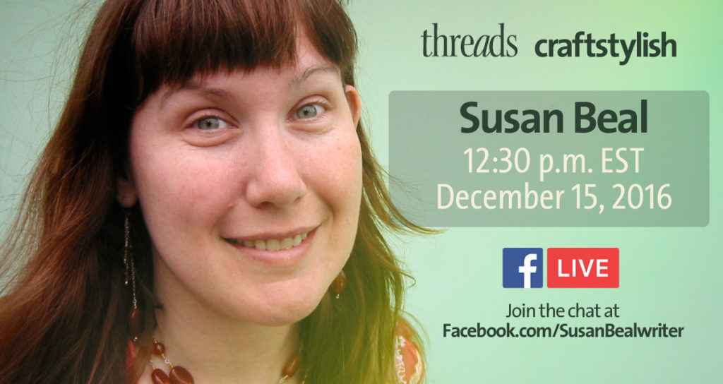 Susan Beal on FB Live, December 15
